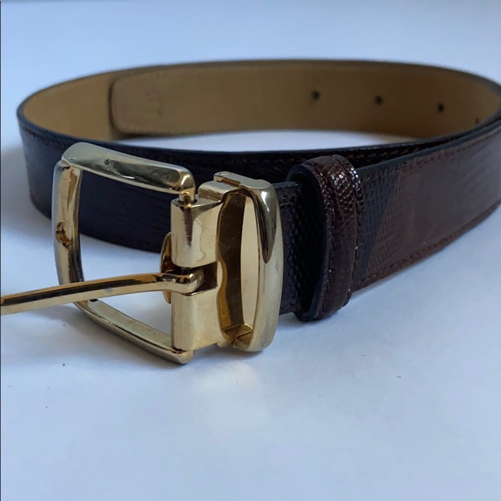 Lizard belt